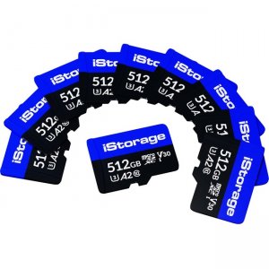 iStorage 512GB MicroSDXC Card IS-MSD-10-512