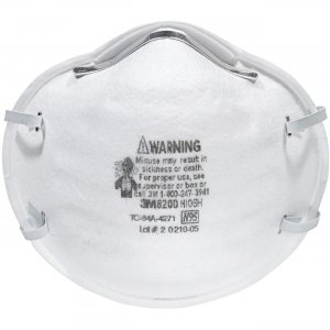 3M N95 Particle Respirator 8200 Masks - 2-Packs 8200H2C MMM8200H2C