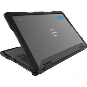 Gumdrop DropTech Dell 3110/3100 11" ChromeBook 2-in-1 - Black DT-DL3100CB2IN1-BLK_V3