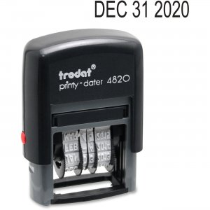 Trodat Date Only Stamp E4820 TDTE4820