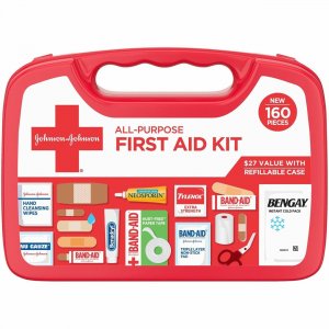 Johnson & Johnson All Purpose First Aid Kit 202045 JOJ202045