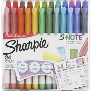 Sharpie S-Note Creative Markers, Chisel Tip 2158059 SAN2158059
