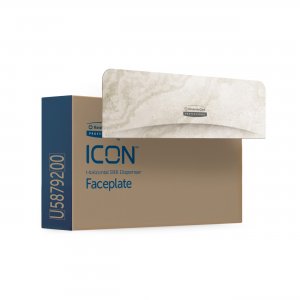 Kimberly-Clark ICON Standard Roll Horizontal Toilet Paper Dispenser Faceplate 58792 KCC58792