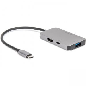 Rocstor Premium USB-C to HDMI 4K Adapter, USB-C 100W PD Charging & USB Type-A port Y10A265-A1