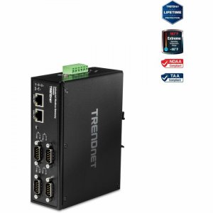 TRENDnet 4-Port Industrial Modbus Gateway TI-M42