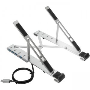 Targus Portable Stand with Integrated USB-A Hub AWU100205GL