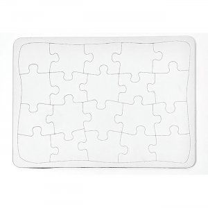 Ashley Blank White Puzzle 10718 ASH10718