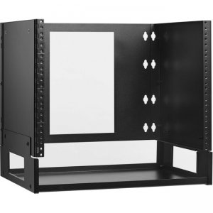 Tripp Lite by Eaton 8U Wall-Mount Bracket with Shelf for Small Switches and Patch Panels, Hinged SRWO8UBRKTSHELF