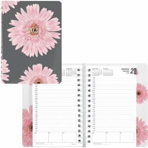 Brownline Essential Daily/Monthly Planner Book CB634G05 REDCB634G05