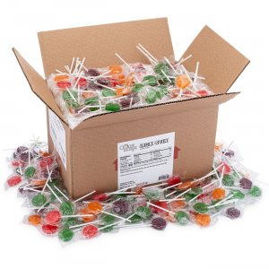 Office Snax Assorted Lollipops 00654 OFX00654
