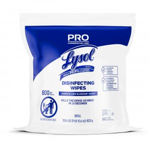 LYSOL Professional Disinfecting Wipes Bucket Refill 99857 RAC99857