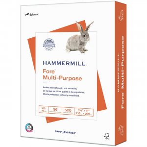 Hammermill Fore Multipurpose Copy Paper - White 103267PL HAM103267PL 8.5x11