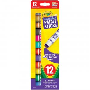 Crayola Project Quick-Dry Paint Sticks 546211 CYO546211