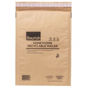 Duck Brand Flourish Honeycomb Recyclable Mailers 287433 DUC287433