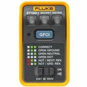 Fluke GFCI Socket Tester with Beeper ST120+