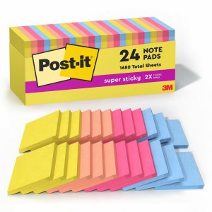 Post-it Super Sticky Notes 65424SSJOYCP MMM65424SSJOYCP