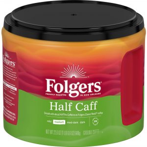 Folgers 1/2 Caff Coffee 30444 FOL30444