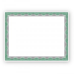 Geographics Silver Foil Award Certificates 48763 GEO48763