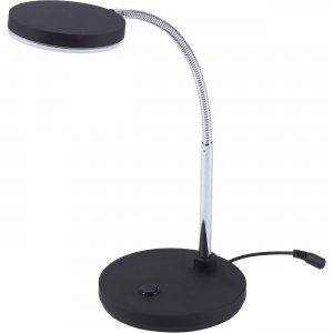 Bostitch Metal Gooseneck Desk Lamp, Black VLED1800BK BOSVLED1800BK