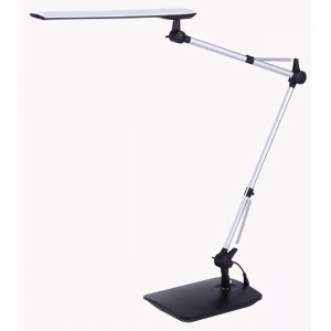 Bostitch Dual Swing Arm Desk Lamp, Black VLED1509 BOSVLED1509
