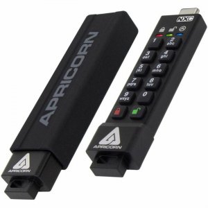 Apricorn Aegis Secure Key 3NXC 256GB USB 3.2 Type C Flash Drive ASK3-NXC-256GB