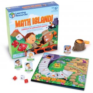 Learning Resources Math Island! Addition & Subtraction Game LER5025 LRNLER5025