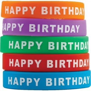 Teacher Created Resources Happy Birthday Wristbands 6559 TCR6559