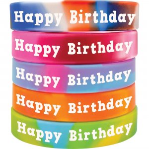 Teacher Created Resources Happy Birthday Wristbands 6565 TCR6565