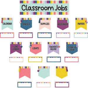 Teacher Created Resources Oh Happy Day Class Jobs Mini Set 9024 TCR9024