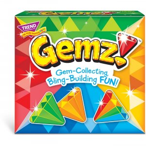 TREND Gemz! Three Corner Card Game T20001 TEPT20001