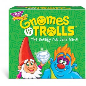 TREND Gnomes vs Trolls Three Corner Card Game T20003 TEPT20003