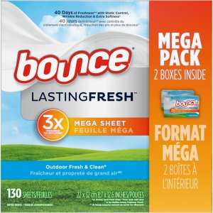 Bounce Mega Dryer Sheets 05151 PGC05151