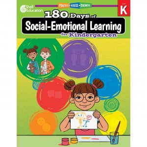 Shell Education 180 Days of Social-Emotional Learning for Kindergarten 126956 SHL126956