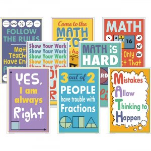 Teacher Created Resources Math Fun Posters P176 TCRP176