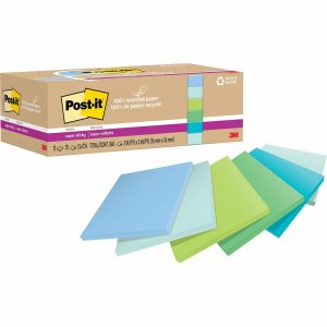Post-it Recycled Super Sticky Notes 654R12SST MMM654R12SST