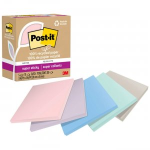 Post-it Recycled Super Sticky Notes 654R5SSNRP MMM654R5SSNRP