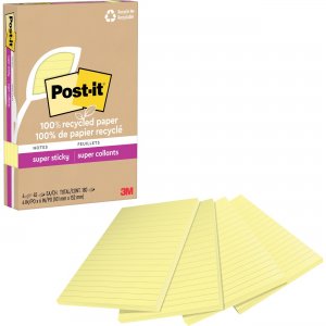 Post-it Super Sticky Adhesive Note 4621R-4SSCY MMM4621R4SSCY