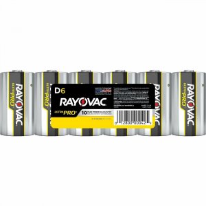 Rayovac Ultra Pro D Batteries ALD6 RAYALD6