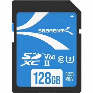 Sabrent Rocket V60 SD UHS-II Memory Card SD-TL60-128GB