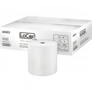 LoCor Paper Ultra Hard Wound Roll Towels 46903 SOL46903