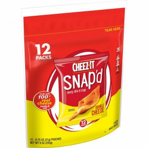 Cheez-It Snap'd Double Cheese Crackers 11924 KEB11924