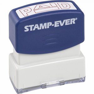 Trodat Pre-inked PAID Message Stamp 5959 TDT5959