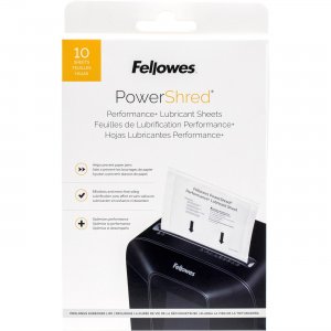 Fellowes Powershred Performance+ Lubricant Sheets 4015501 FEL4015501