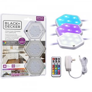 Bostitch Color-Changing LED Puck Light Kit LEDUCPUCK3RG BOSLEDUCPUCK3RG