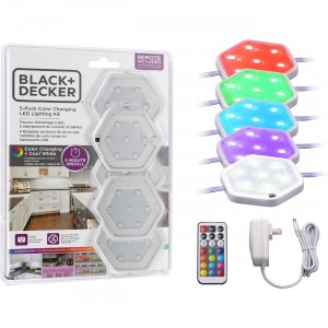 Bostitch Color-Changing LED Puck Light Kit LEDUCPUCK5RG BOSLEDUCPUCK5RG