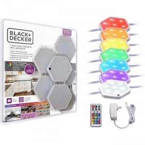 Bostitch Color-Changing LED Puck Light Kit LEDUCPUCK7RG BOSLEDUCPUCK7RG