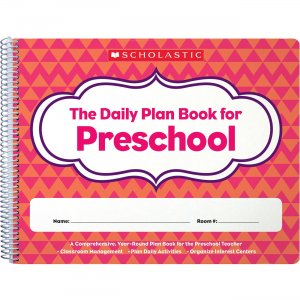 Scholastic Daily Plan Book for Preschool 1338064584 SHS1338064584