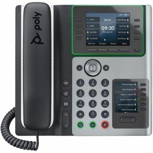 Poly Edge IP Phone and PoE-enabled with Power Supply 89B54AA#ABA E400