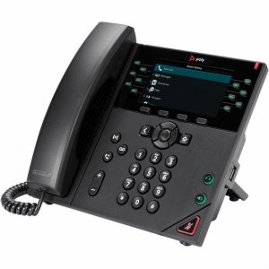 Poly 12-Line IP Phone and PoE-Enabled with Power Supply 89B76AA#ABA VVX 450