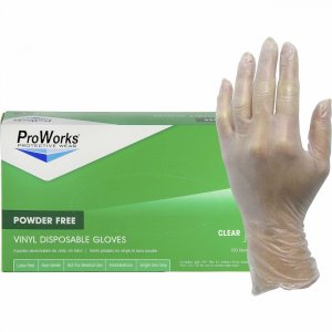 ProWorks Vinyl Powder-Free Industrial Gloves GLV103FX HOSGLV103FX